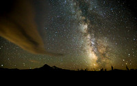 Milky Way and Three Sisters